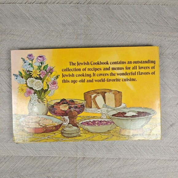 The Jewish Cookbook By Pauline Frankel Vintage Cookbook 1971 Ethnic Recipes - Picture 2 of 8
